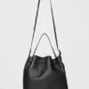 Alo Balance Bucket – Schwarzes Leder