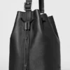 Alo Balance Bucket – Schwarzes Leder