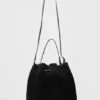 Alo Balance Bucket – Schwarzes Wildleder