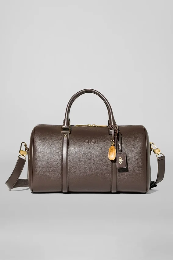 Alo Daily Voyage – Espresso-Leder