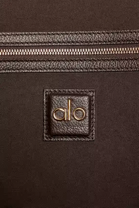 Alo Daily Voyage – Espresso-Leder