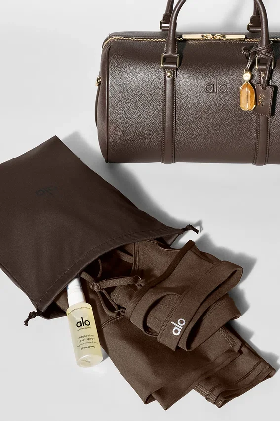 Alo Daily Voyage – Espresso-Leder