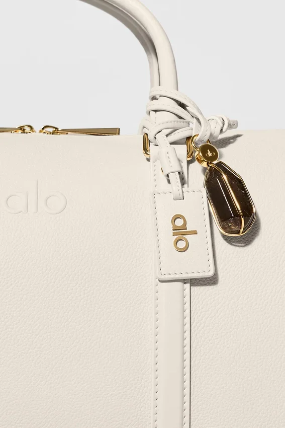 Alo Daily Voyage – Leder in „Bone“
