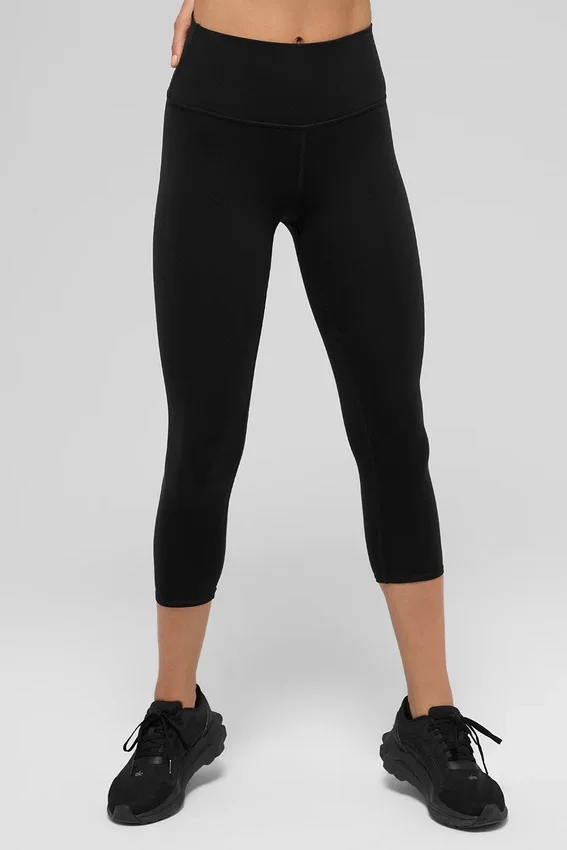 Alo High-Waist Airbrush Capri | Damen-Leggings