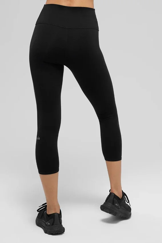 Alo High-Waist Airbrush Capri | Damen-Leggings