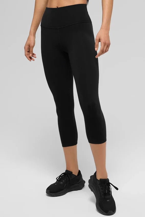 Alo High-Waist Airbrush Capri | Damen-Leggings