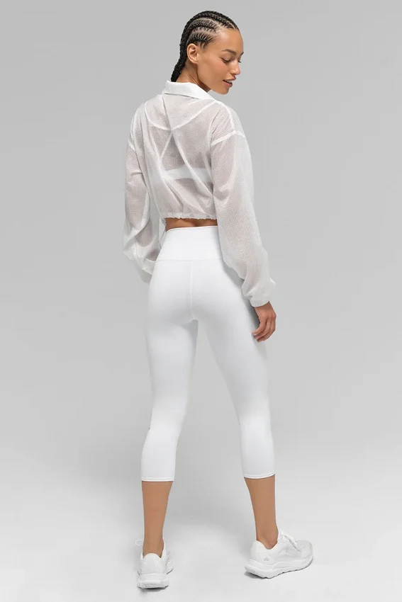 Alo High-Waist Airbrush Capri | Damen-Leggings