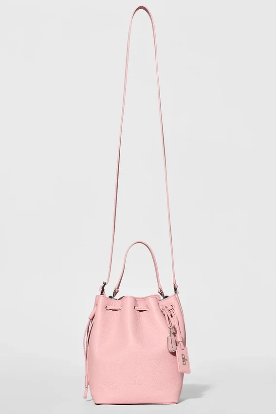 Alo Mini Balance – Leder in Vintage-Rosa