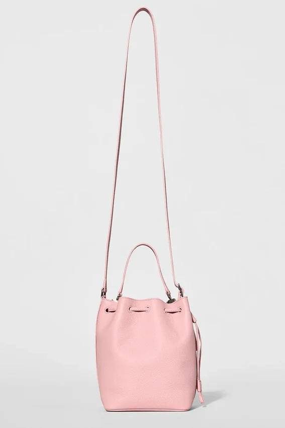 Alo Mini Balance – Leder in Vintage-Rosa