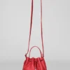 Alo Mini Balance – leuchtend rotes Leder