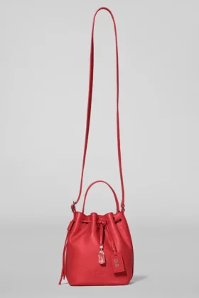 Alo Mini Balance – leuchtend rotes Leder