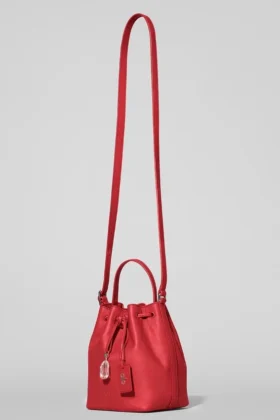 Alo Mini Balance – leuchtend rotes Leder