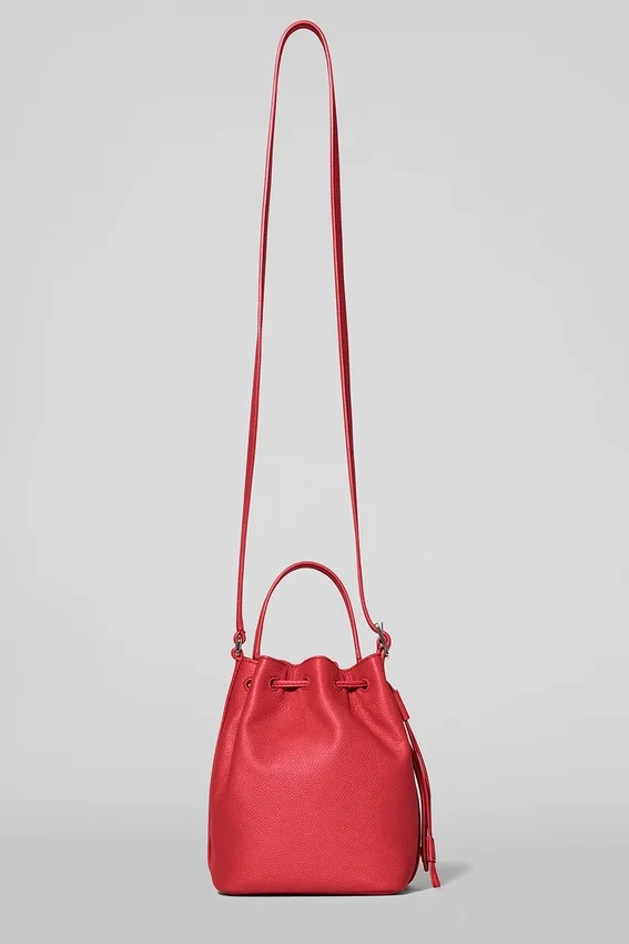 Alo Mini Balance – leuchtend rotes Leder
