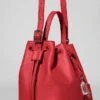 Alo Mini Balance – leuchtend rotes Leder