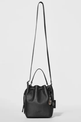 Alo Mini Balance – Schwarzes Leder