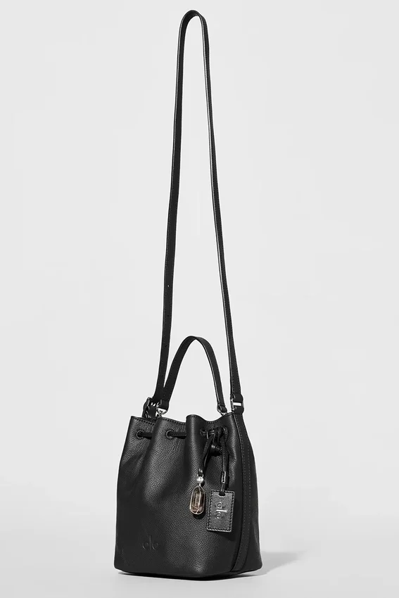 Alo Mini Balance – Schwarzes Leder