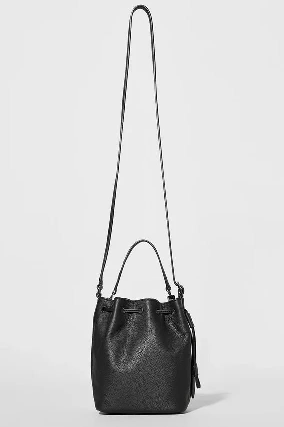 Alo Mini Balance – Schwarzes Leder