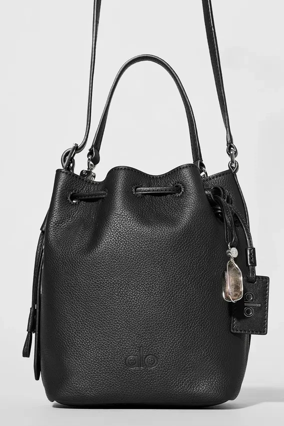 Alo Mini Balance – Schwarzes Leder