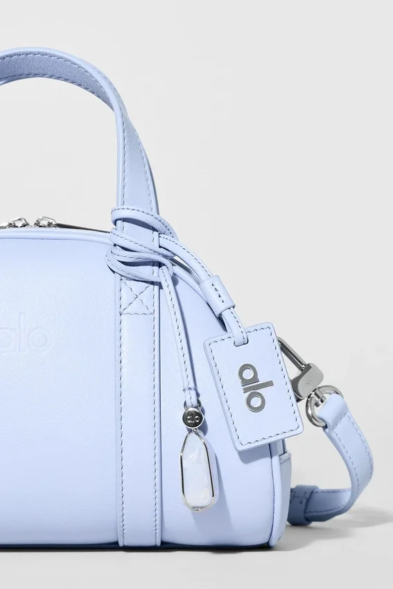 Alo Mini Odyssey – helles Provence-Blau-Leder