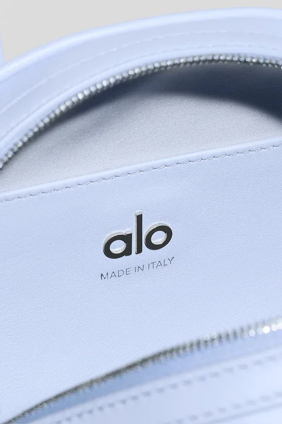 Alo Mini Odyssey – helles Provence-Blau-Leder