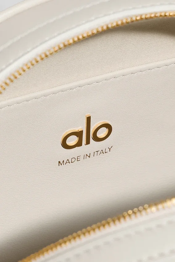 Alo Mini Odyssey – Knochenfarbenes Leder