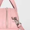 Alo Mini Odyssey – Leder in Vintage-Rosa
