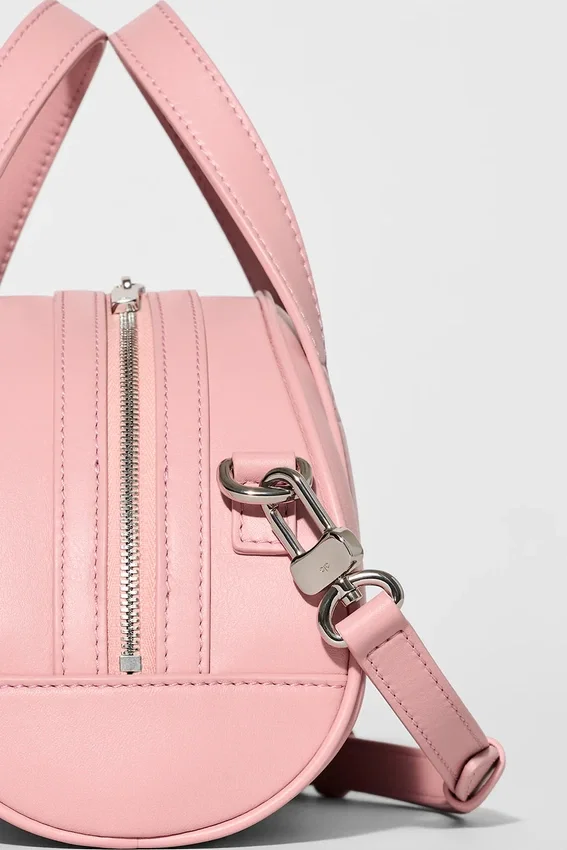 Alo Mini Odyssey – Leder in Vintage-Rosa