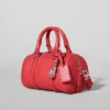 Alo Mini Voyage – leuchtend rotes Leder