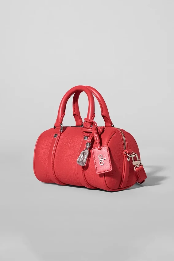 Alo Mini Voyage – leuchtend rotes Leder