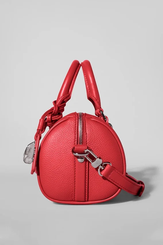 Alo Mini Voyage – leuchtend rotes Leder
