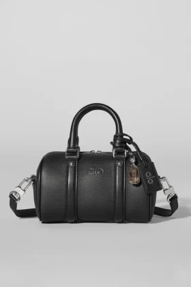 Alo Mini Voyage – Schwarzes Leder