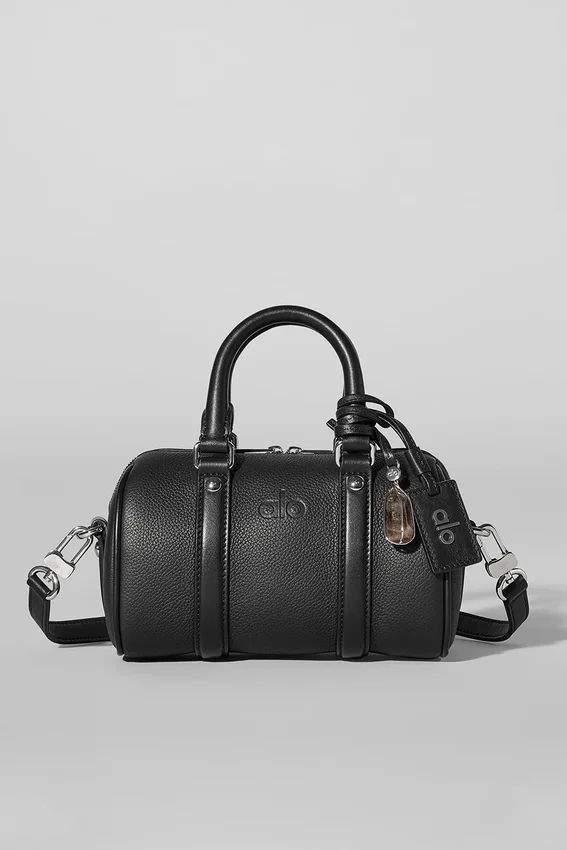 Alo Mini Voyage – Schwarzes Leder