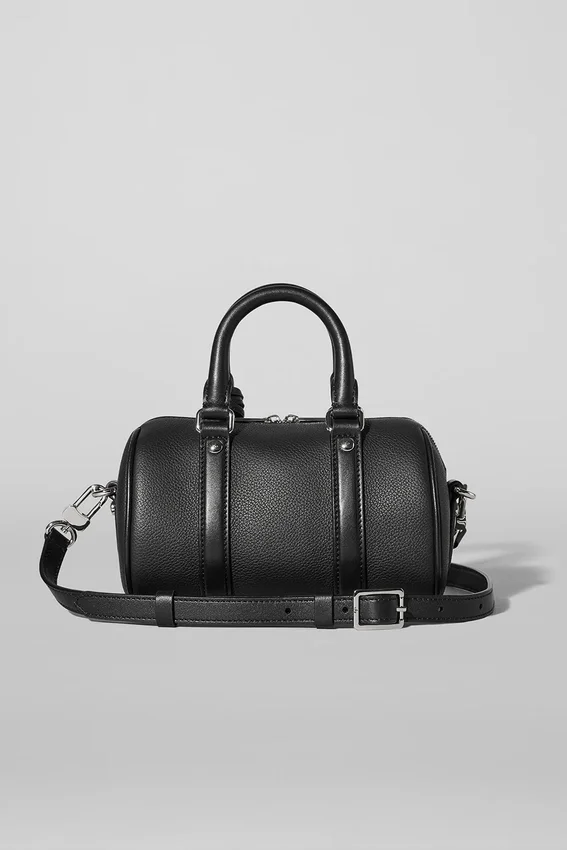Alo Mini Voyage – Schwarzes Leder