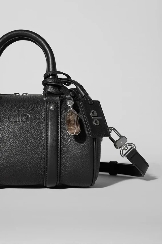 Alo Mini Voyage – Schwarzes Leder