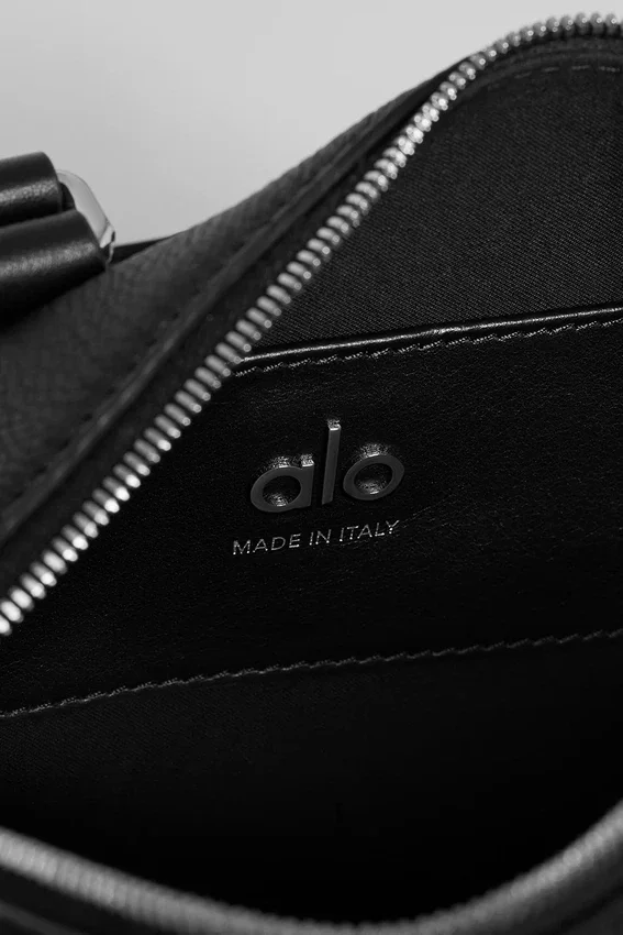 Alo Mini Voyage – Schwarzes Leder