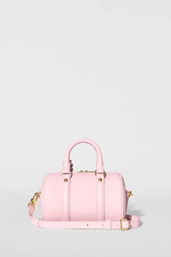 Alo Mini Voyage – sonnenverwöhntes rosa Leder