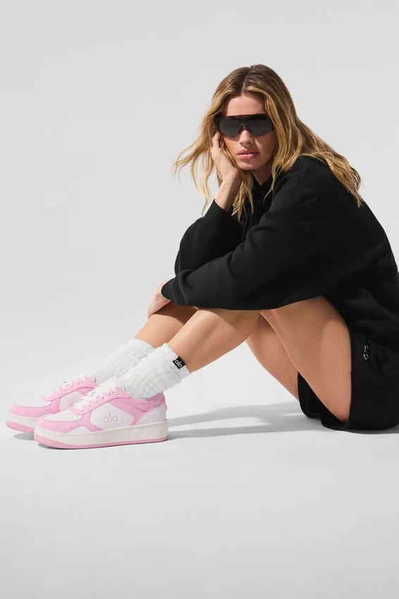 Alo Recovery Mode Sneaker – Pink/Weiß