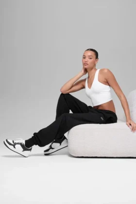 Alo Recovery Mode Sneaker – Schwarz/Weiß