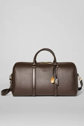 Alo Reisetasche – Espresso-Leder