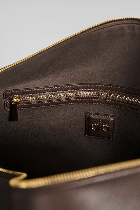Alo Reisetasche – Espresso-Leder
