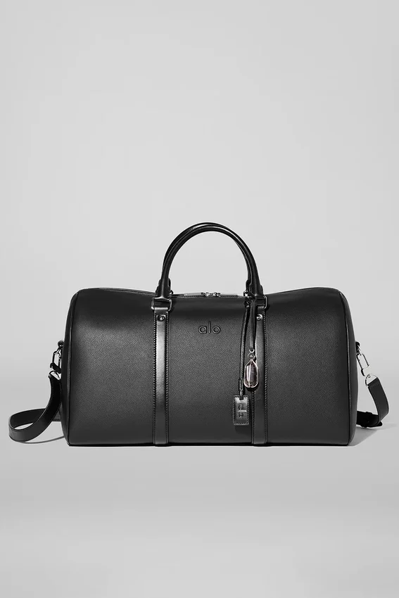 Alo Reisetasche – Schwarzes Leder
