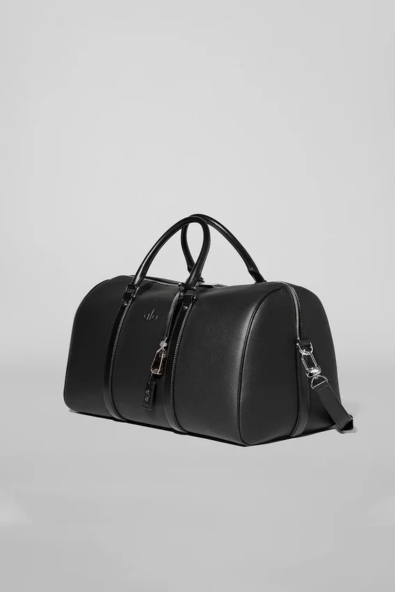 Alo Reisetasche – Schwarzes Leder