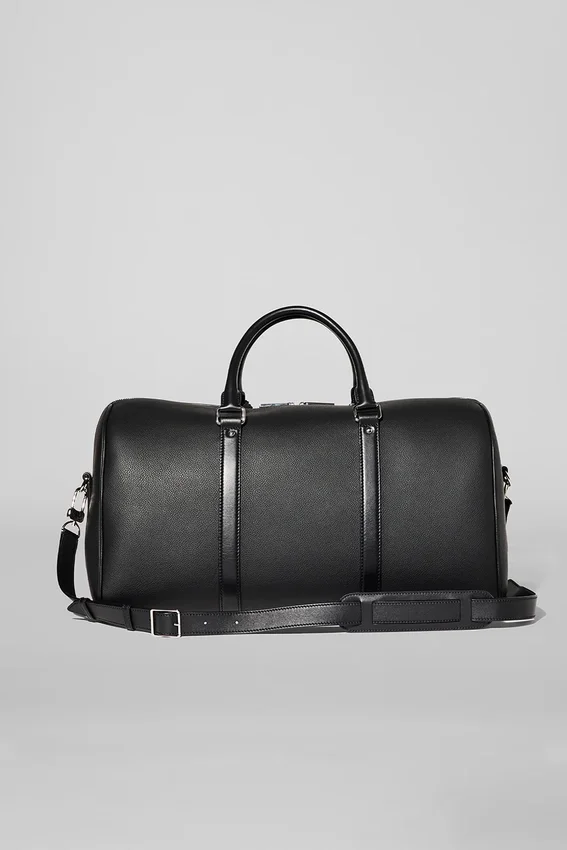 Alo Reisetasche – Schwarzes Leder