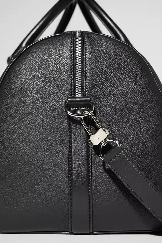 Alo Reisetasche – Schwarzes Leder