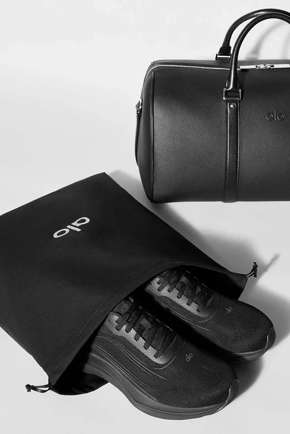 Alo Reisetasche – Schwarzes Leder