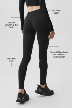 Alo Softsculpt 7/8 Define Legging – Schwarz