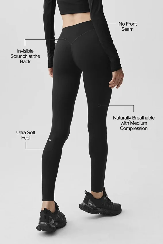 Alo Softsculpt 7/8 Define Legging – Schwarz