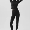 Alo Softsculpt 7/8 Define Legging – Schwarz