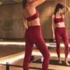 Alo Softsculpt 7/8 Define Leggings – Summer Romance Red