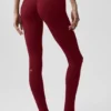 Alo Softsculpt 7/8 Define Leggings – Summer Romance Red